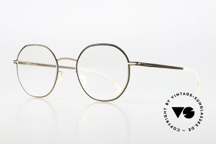 Mykita Studio 6.6 Rahmen Champagne Gold Black, ultrafeine Linien folgen der Kontur des Rahmens, Passend für Damen Mykita Studio 6.6 Rahmen Champagne Gold Black, ultrafeine Linien folgen der Kontur des Rahmens, Passend für Damen