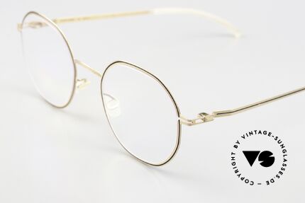 Mykita Studio 6.6 Rahmen Champagne Gold Black, Resultat ist ein dreidimensionales grafisches Muster, Passend für Damen Mykita Studio 6.6 Rahmen Champagne Gold Black, Resultat ist ein dreidimensionales grafisches Muster, Passend für Damen