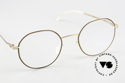 Mykita Studio 6.6 Rahmen Champagne Gold Black, dadurch wird fast ein psychedelischer Effekt erzeugt, Passend für Damen Mykita Studio 6.6 Rahmen Champagne Gold Black, dadurch wird fast ein psychedelischer Effekt erzeugt, Passend für Damen