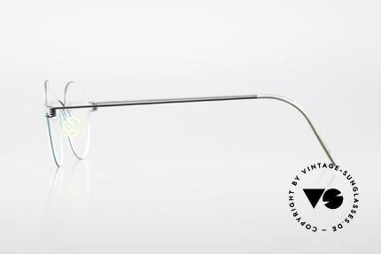Lindberg Panto 48 Air Titan Rim Alter 90er Jahre Klassiker, extrem stabile Fassung, flexibel & elastisch, und nur 3g, Passend für Herren und Damen