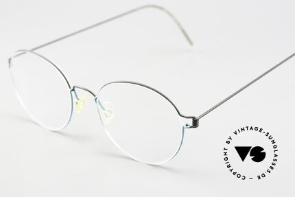 Lindberg Panto 48 Air Titan Rim Alter 90er Jahre Klassiker, mit den alten LB Aufdrucken (Kenner wissen Bescheid), Passend für Herren und Damen