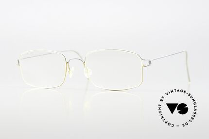 Lindberg Taurus Air Titan Rim Titanium Brille Aus den 90ern, Lindberg Brille aus der 90er Jahre Air Titan Rim Serie, Passend für Herren und Damen