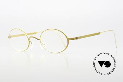 Lindberg 5000 Strip Titan 90er Fassung Kupfer Bronze, interessante Lackierung in einer Art 'Bronze / Kupfer', Passend für Herren und Damen