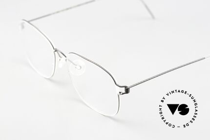 Lindberg Mars 52 Air Titan Rim Herrenbrille Aus Den 1990ern, ungetragenes Designerstück + orig. Lindberg Magnet-Etui, Passend für Herren