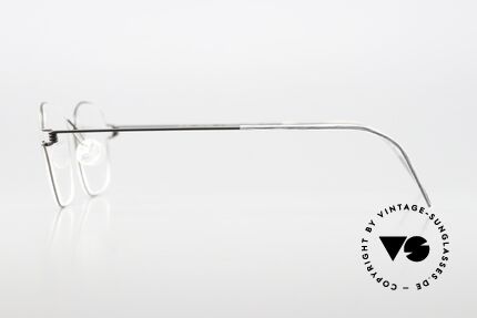 Lindberg Mars 52 Air Titan Rim Herrenbrille Aus Den 1990ern, eleganter Rahmen ohne Schrauben, Nieten oder Lötungen, Passend für Herren