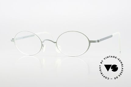 Lindberg 5000 Strip Titan Interessante Farbe in Blass Grün, kleine ovale Brille der LINDBERG Strip Titanium Serie, Passend für Herren und Damen Lindberg 5000 Strip Titan Interessante Farbe in Blass Grün, kleine ovale Brille der LINDBERG Strip Titanium Serie, Passend für Herren und Damen
