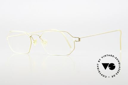 Lindberg Saturn Air Titan Rim Eckige Brille Titan Klassiker, ein echtes altes Lindberg Original aus den 90er Jahren, Passend für Herren und Damen Lindberg Saturn Air Titan Rim Eckige Brille Titan Klassiker, ein echtes altes Lindberg Original aus den 90er Jahren, Passend für Herren und Damen