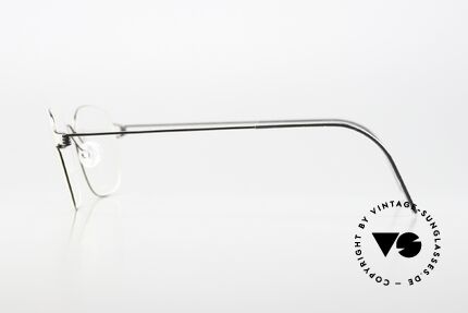 Lindberg Mars 54 Air Titan Rim Titanrahmen Herrenbrille Black, eleganter Rahmen ohne Schrauben, Nieten oder Lötungen, Passend für Herren Lindberg Mars 54 Air Titan Rim Titanrahmen Herrenbrille Black, eleganter Rahmen ohne Schrauben, Nieten oder Lötungen, Passend für Herren