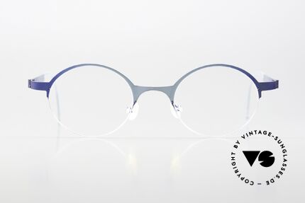 Lindberg 4030 Strip Titan 90er Brille In Blau Metallic, Modell 4030 aus den 90ern; Größe 44/20, blau-metallic, Passend für Herren und Damen Lindberg 4030 Strip Titan 90er Brille In Blau Metallic, Modell 4030 aus den 90ern; Größe 44/20, blau-metallic, Passend für Herren und Damen