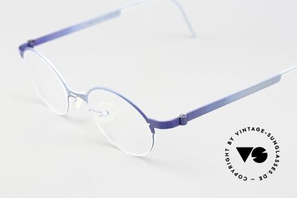 Lindberg 4030 Strip Titan 90er Brille In Blau Metallic, so zeitlos, stilvoll und innovativ = Prädikat "VINTAGE", Passend für Herren und Damen Lindberg 4030 Strip Titan 90er Brille In Blau Metallic, so zeitlos, stilvoll und innovativ = Prädikat "VINTAGE", Passend für Herren und Damen