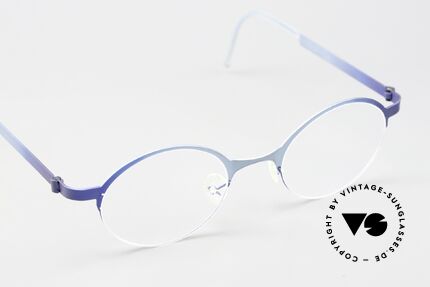 Lindberg 4030 Strip Titan 90er Brille In Blau Metallic, extrem stabile Brille, flexibel & elastisch, und nur 12g, Passend für Herren und Damen Lindberg 4030 Strip Titan 90er Brille In Blau Metallic, extrem stabile Brille, flexibel & elastisch, und nur 12g, Passend für Herren und Damen