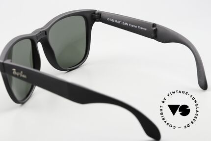 Ray Ban Wayfarer II Folding Faltbare Wayfarer Sonnenbrille, Größe: large, Passend für Herren
