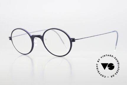Lindberg 6508 NOW Designerbrille Dunkelblau Rund, sehr hochwertiges Compositematerial mit Titanbügeln, Passend für Herren und Damen Lindberg 6508 NOW Designerbrille Dunkelblau Rund, sehr hochwertiges Compositematerial mit Titanbügeln, Passend für Herren und Damen