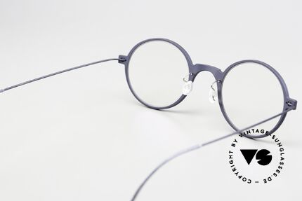 Lindberg 6508 NOW Designerbrille Dunkelblau Rund, ungetragenes Designerstück mit original Lindberg Etui, Passend für Herren und Damen Lindberg 6508 NOW Designerbrille Dunkelblau Rund, ungetragenes Designerstück mit original Lindberg Etui, Passend für Herren und Damen