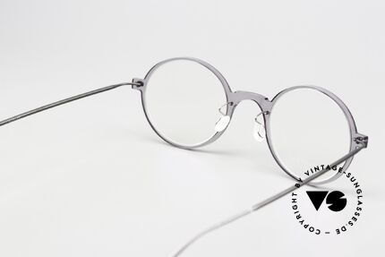 Lindberg 6508 NOW Dünne Semi-Transparente Front, ungetragenes Designerstück mit original Lindberg Etui, Passend für Herren und Damen Lindberg 6508 NOW Dünne Semi-Transparente Front, ungetragenes Designerstück mit original Lindberg Etui, Passend für Herren und Damen