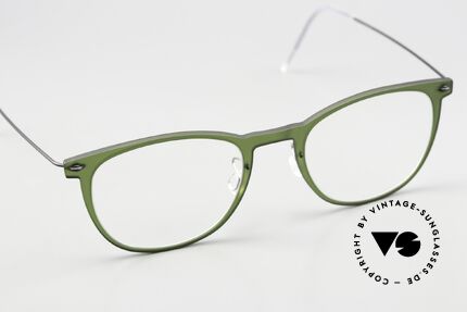 Lindberg 6529 47 NOW Brille In Grün Und Mattschwarz, kann schon jetzt als 'vintage Lindberg' tituliert werden, Passend für Damen Lindberg 6529 47 NOW Brille In Grün Und Mattschwarz, kann schon jetzt als 'vintage Lindberg' tituliert werden, Passend für Damen