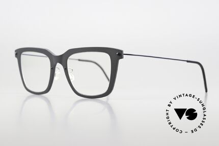 Lindberg 6601 NOW XL Herrenbrille Grau Dunkelblau, col D15/U13: dunkelgraue Front & dunkelblaue Bügel, Passend für Herren Lindberg 6601 NOW XL Herrenbrille Grau Dunkelblau, col D15/U13: dunkelgraue Front & dunkelblaue Bügel, Passend für Herren
