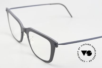 Lindberg 6601 NOW XL Herrenbrille Grau Dunkelblau, sehr hochwertiges Compositematerial mit Titanbügeln, Passend für Herren Lindberg 6601 NOW XL Herrenbrille Grau Dunkelblau, sehr hochwertiges Compositematerial mit Titanbügeln, Passend für Herren