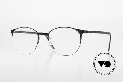 Lindberg 9556 Strip Titanium Designerbrille Schwarz Panto, Panto Damen- und Herrenbrille, Strip Titanium Serie, Passend für Herren und Damen Lindberg 9556 Strip Titanium Designerbrille Schwarz Panto, Panto Damen- und Herrenbrille, Strip Titanium Serie, Passend für Herren und Damen