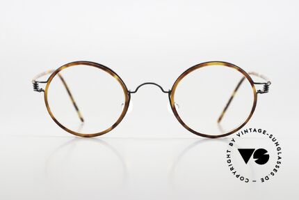 Lindberg Harley Air Titan Rim Runde Brille Damen & Herren, Modell Harley, Größe 43-24, Bügellänge 145 in Color U9, Passend für Herren und Damen Lindberg Harley Air Titan Rim Runde Brille Damen & Herren, Modell Harley, Größe 43-24, Bügellänge 145 in Color U9, Passend für Herren und Damen