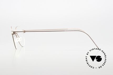 Lindberg Matt 44 Air Titan Rim Kleine Pantobrille Unisex, ungetragenes Designerstück + orig. Lindberg Magnet-Etui, Passend für Herren und Damen