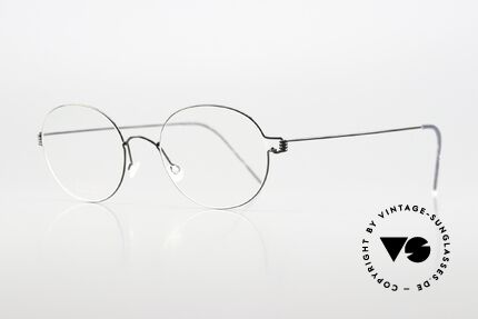 Lindberg Stefano Air Titan Rim Ovale Brille Damen Und Herren, medium Größe 49/19 mit einer Bügellänge von 145mm, Passend für Herren und Damen Lindberg Stefano Air Titan Rim Ovale Brille Damen Und Herren, medium Größe 49/19 mit einer Bügellänge von 145mm, Passend für Herren und Damen