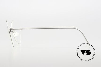 Lindberg Dakota 51 Air Titan Rim Runde Brille Damen Und Herren, ungetragenes Designerstück mit LINDBERG Hart-Etui, Passend für Herren und Damen Lindberg Dakota 51 Air Titan Rim Runde Brille Damen Und Herren, ungetragenes Designerstück mit LINDBERG Hart-Etui, Passend für Herren und Damen