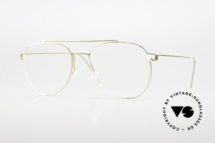 Lindberg Sonny 53 Air Titan Rim Pilotenbrille Damen Und Herren, LINDBERG Air Titan Damenbrille sowie Herrenbrille, Passend für Herren und Damen