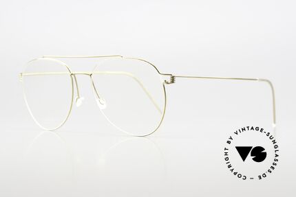 Lindberg Sonny 53 Air Titan Rim Pilotenbrille Damen Und Herren, M bis L Größe 53/17 mit einer Bügellänge von 145mm, Passend für Herren und Damen