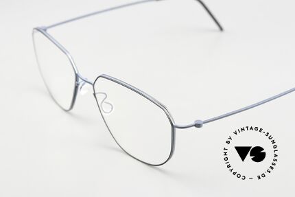 Lindberg 5505 Thintanium Sehr Interessante Brillenform, Brillenform für Damen & Herren zugleich; in mattblau, Passend für Herren und Damen Lindberg 5505 Thintanium Sehr Interessante Brillenform, Brillenform für Damen & Herren zugleich; in mattblau, Passend für Herren und Damen