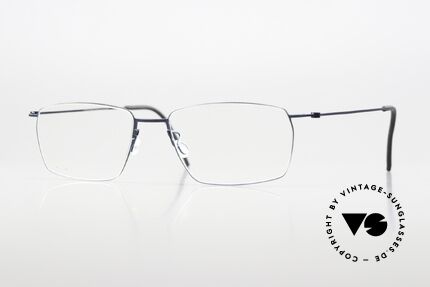 Lindberg 5509 Thintanium Eckige Brillenform Für Herren, eckige Lindberg Thintanium Brille, M. 5509, Gr. 55/17, Passend für Herren