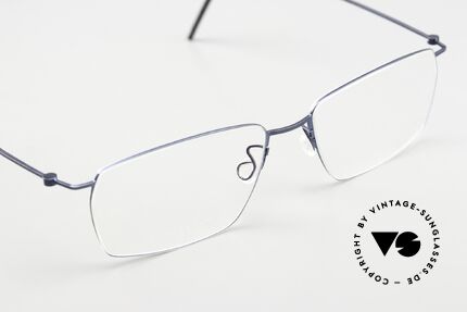 Lindberg 5509 Thintanium Eckige Brillenform Für Herren, ungetragenes Designerstück mit orig. Etui von Lindberg, Passend für Herren