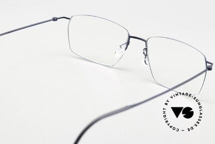 Lindberg 5509 Thintanium Eckige Brillenform Für Herren, die orig. DEMOgläser können beliebig getauscht werden, Passend für Herren