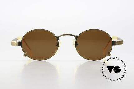 Jean Paul Gaultier 56-1173 Made in Japan Brille Von 1996, genial markant mit sehr speziellen Bügelscharnieren, Passend für Herren Jean Paul Gaultier 56-1173 Made in Japan Brille Von 1996, genial markant mit sehr speziellen Bügelscharnieren, Passend für Herren