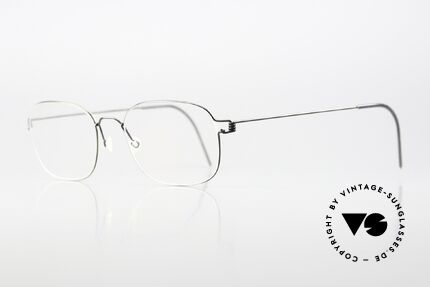 Lindberg Mars 52 Air Titan Rim Herrenbrille Klassisch Zeitlos, so zeitlos, stilvoll und innovativ = Prädikat "VINTAGE", Passend für Herren