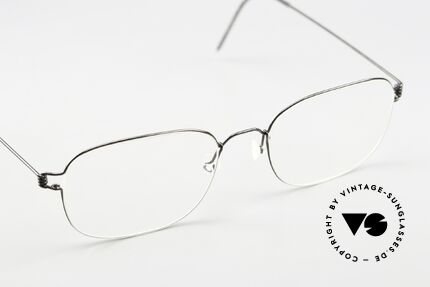 Lindberg Mars 52 Air Titan Rim Herrenbrille Klassisch Zeitlos, die Titanfassung ist beliebig verglasbar (auch Gleitsicht), Passend für Herren