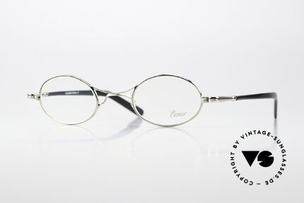 Lunor X-Bridge Oval Sehr Edle Brille Platin Plattiert, LUNOR Brille X-Bridge Oval PP = Platin Platiniert, Passend für Herren und Damen Lunor X-Bridge Oval Sehr Edle Brille Platin Plattiert, LUNOR Brille X-Bridge Oval PP = Platin Platiniert, Passend für Herren und Damen