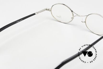 Lunor X-Bridge Oval Sehr Edle Brille Platin Plattiert, Größe: small, Passend für Herren und Damen Lunor X-Bridge Oval Sehr Edle Brille Platin Plattiert, Größe: small, Passend für Herren und Damen