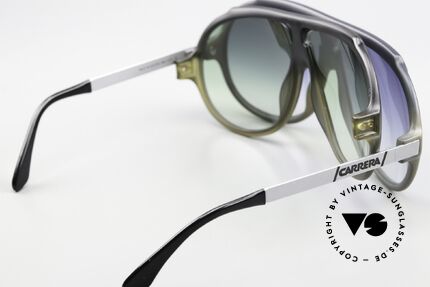 Carrera 5512 2in1 Sonnenbrille Blau & Grün, Größe: large, Passend für Herren Carrera 5512 2in1 Sonnenbrille Blau & Grün, Größe: large, Passend für Herren