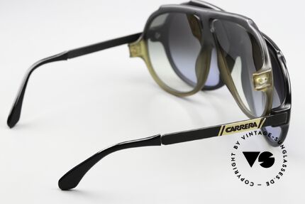 Carrera 5512 2in1 Sonnenbrille Schwarz Grün, Größe: large, Passend für Herren Carrera 5512 2in1 Sonnenbrille Schwarz Grün, Größe: large, Passend für Herren