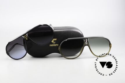 Carrera 5512 2in1 Sonnenbrille Schwarz Grün, Größe: large, Passend für Herren Carrera 5512 2in1 Sonnenbrille Schwarz Grün, Größe: large, Passend für Herren