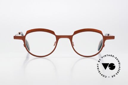 Theo Belgium Asscher Diamond Cuts Kollektion, Damen- und Herrenbrille zugleich; Panto Shape, Passend für Herren und Damen