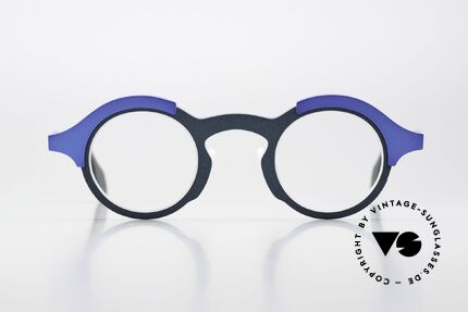 Theo Belgium Mille 71 Metallbrille Bicolor Blau Titan, Modell mille+71, color code 428 (blau bicolor), Passend für Herren und Damen Theo Belgium Mille 71 Metallbrille Bicolor Blau Titan, Modell mille+71, color code 428 (blau bicolor), Passend für Herren und Damen