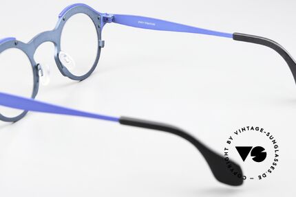 Theo Belgium Mille 71 Metallbrille Bicolor Blau Titan, Größe: medium, Passend für Herren und Damen Theo Belgium Mille 71 Metallbrille Bicolor Blau Titan, Größe: medium, Passend für Herren und Damen