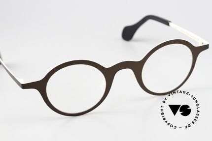 Theo Belgium Mille 24 Fassung in Braun und Beige, 140mm breit = Large Größe für Damen & Herren, Passend für Herren und Damen Theo Belgium Mille 24 Fassung in Braun und Beige, 140mm breit = Large Größe für Damen & Herren, Passend für Herren und Damen