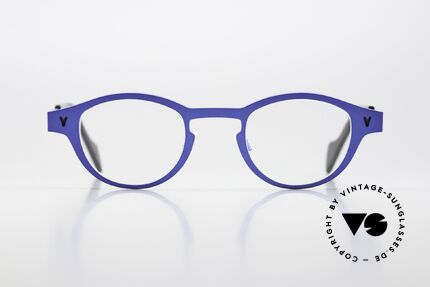 Theo Belgium Seventeen Damen & Herren Titanbrille, Modell Seventeen in Farbe 601 (blau metallic), Passend für Herren und Damen Theo Belgium Seventeen Damen & Herren Titanbrille, Modell Seventeen in Farbe 601 (blau metallic), Passend für Herren und Damen