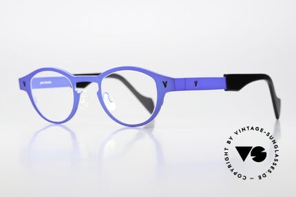 Theo Belgium Seventeen Damen & Herren Titanbrille, Avantgarde-Brille für Damen & Herren zugleich, Passend für Herren und Damen Theo Belgium Seventeen Damen & Herren Titanbrille, Avantgarde-Brille für Damen & Herren zugleich, Passend für Herren und Damen
