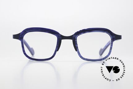 Theo Belgium Vic Damenbrille Und Herrenbrille, edle Kombination aus Farbe, Form & Materialien, Passend für Herren und Damen