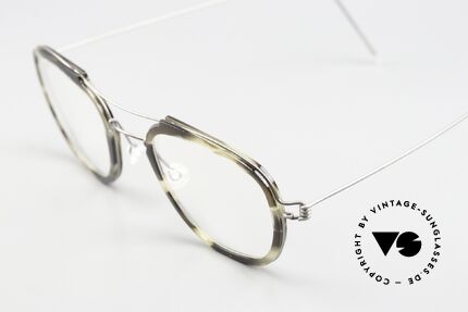 Lindberg William Air Titan Rim Panto Brille Damen & Herren, Damenbrille und Herrenbrille gleichermaßen; zeitlos edel, Passend für Herren und Damen