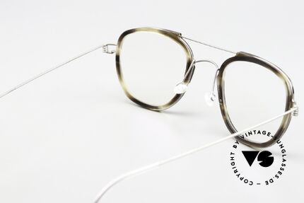 Lindberg William Air Titan Rim Panto Brille Damen & Herren, Fassung kann beliebig (optisch / Sonne) verglast werden, Passend für Herren und Damen